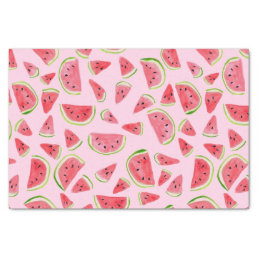 Fun Watercolor Watermelon Gift Tissue Paper