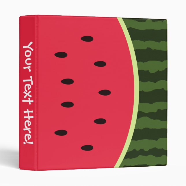 Fun Watermelon Binder (Front/Spine)