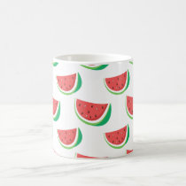 Fun Watermelon Pattern Coffee Mug