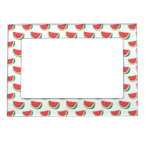 Fun Watermelon Pattern Magnetic Photo Frame