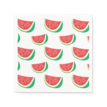 Fun Watermelon Pattern Napkins