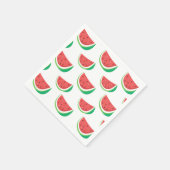 Fun Watermelon Pattern Napkins (Corner)