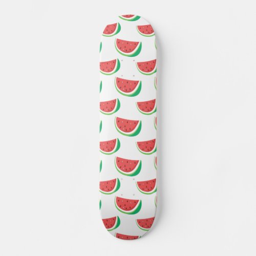 Fun Watermelon Pattern Skateboard