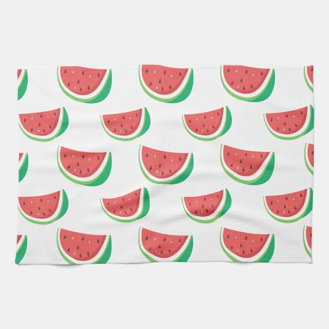 Fun Watermelon Pattern Towel (Horizontal)