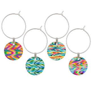 Fun Waves Wine Charms