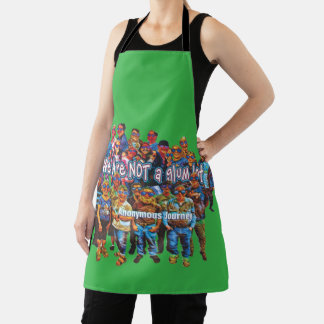 fun we are not a glum lot slogan apron 26c