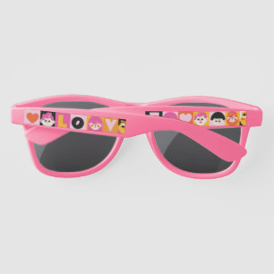 Fun Wedding Party Faces Sunglasses