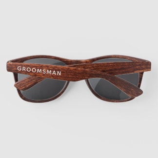 Fun Wedding Party Groomsman Tortoiseshell Sunglasses