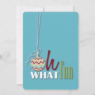 Fun Whimsical Christmas Party Invitation