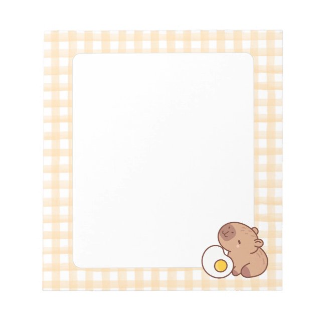 Fun, Whimsical, Colorful, Stationery Notepad (Front)