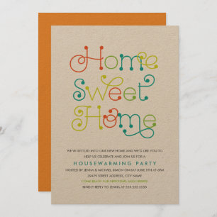 Fun & Whimsical Housewarming Party Invitation