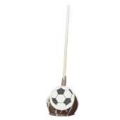 Fun White Soccer ball Cake Pops (Front)