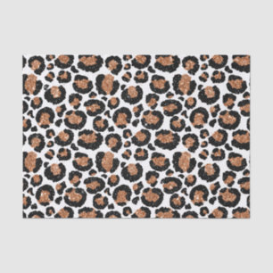 Fun Wild Cheetah Pattern Jungle Birthday Party Tissue Paper