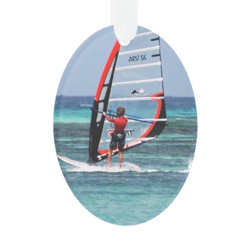 Fun Windsurfing Ornament