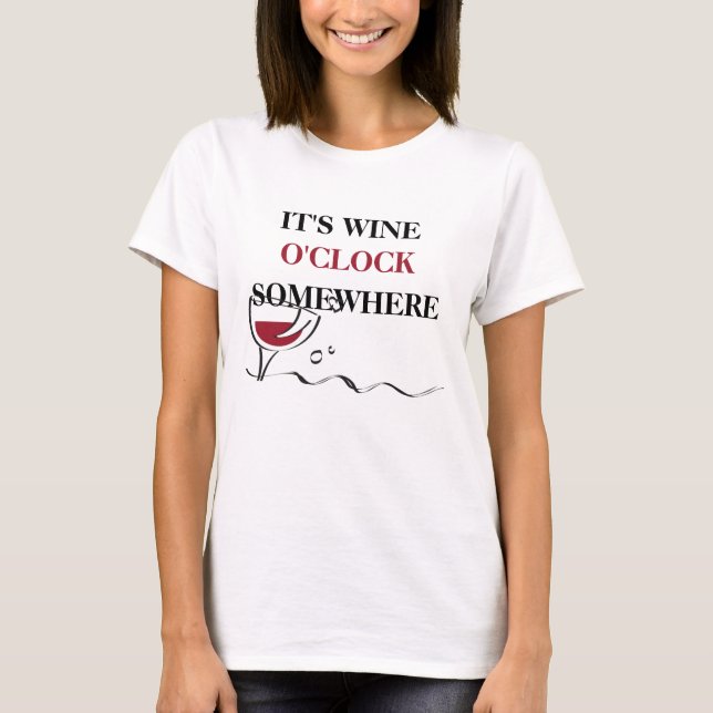 Fun Wine T-Shirt (Front)