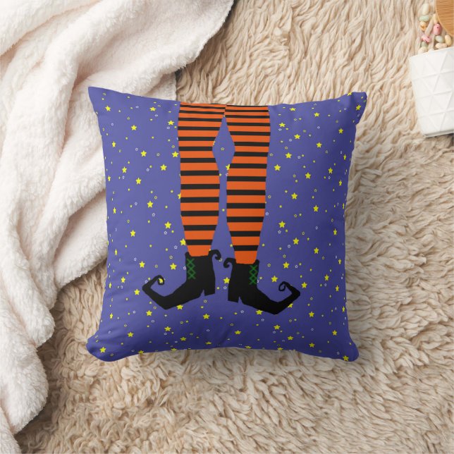 Fun Witch Legs Pillow (Blanket)