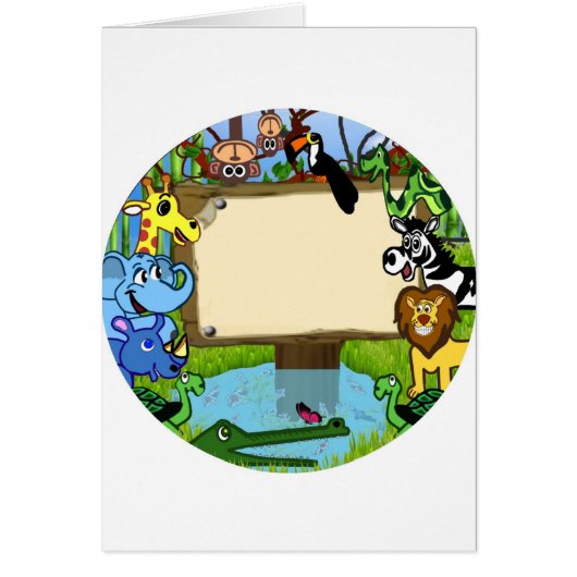 Fun with animals cards (Front)