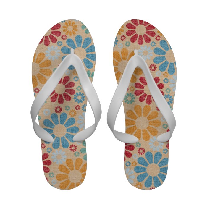 Fun with Flowers Sandals