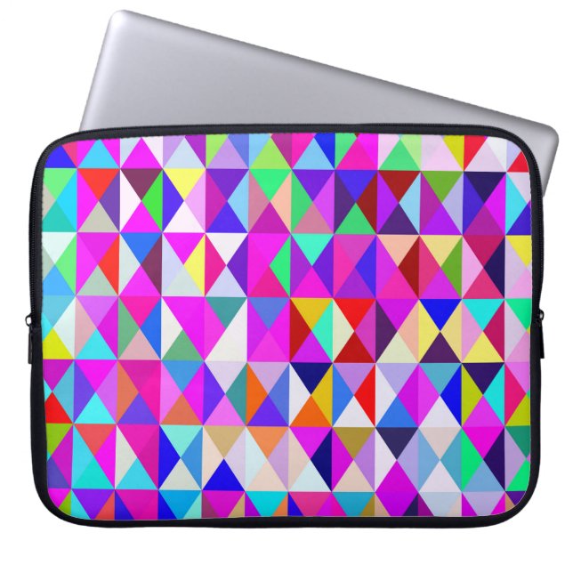 Fun with Geometrics.... Laptop Sleeve (Front)