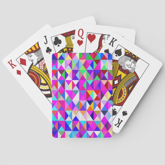 Fun with Geometrics.... Poker Cards (Back)