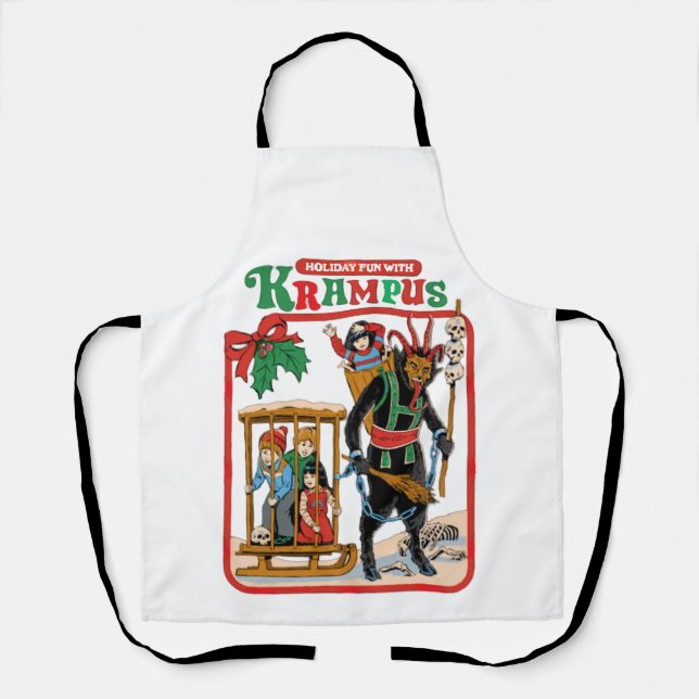 Fun With Krampus Apron (Front)