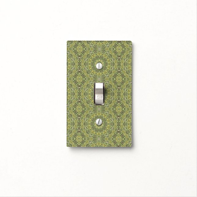 fun with lime green light switch cover (In Situ)