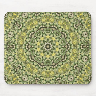 fun with Lime Green Mouse Pad