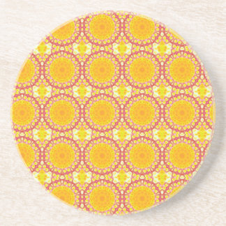 Fun with orange and red coaster