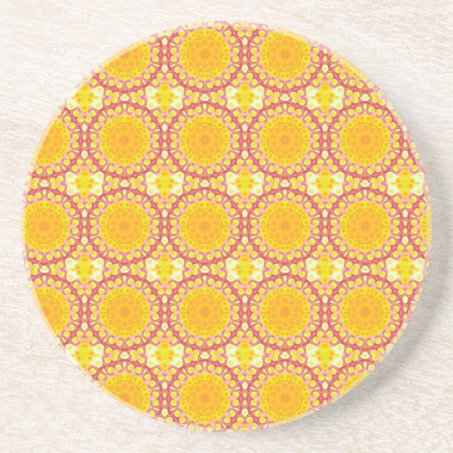 Fun with orange and red coaster (Front)