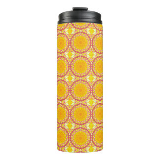 Fun with orange and red thermal tumbler
