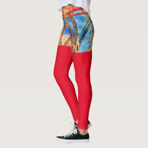 fun with roller coaster leggings