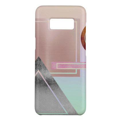 Fun with shapes,metallic,gold,rose gold,silver,ult Case-Mate samsung galaxy s8 case