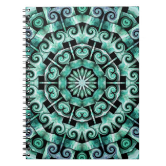 Fun with Teal and black Notebook