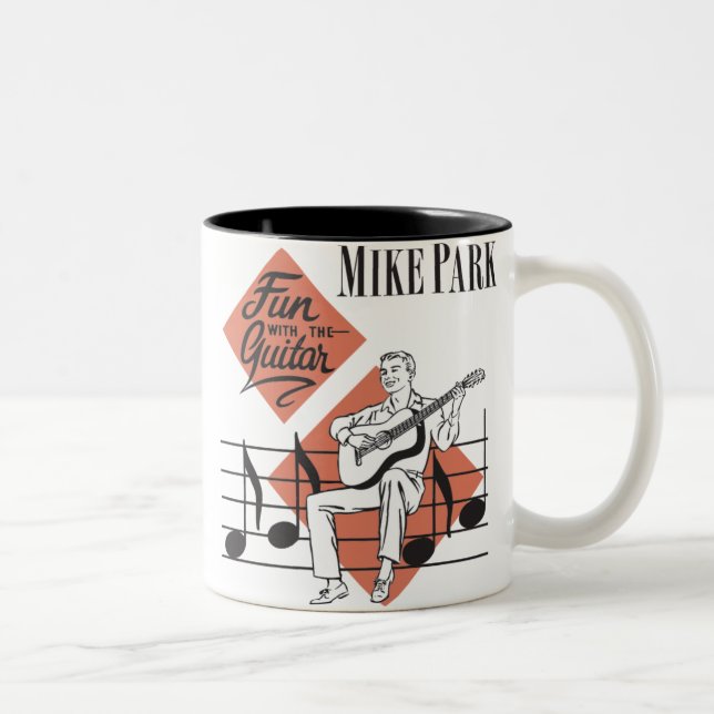 Fun with the Guitar Mug (Right)