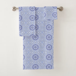 Fun with turquoise bath towel set
