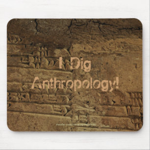 Fun, Witty "Sumerian Cuneiform Writing" Mousepad