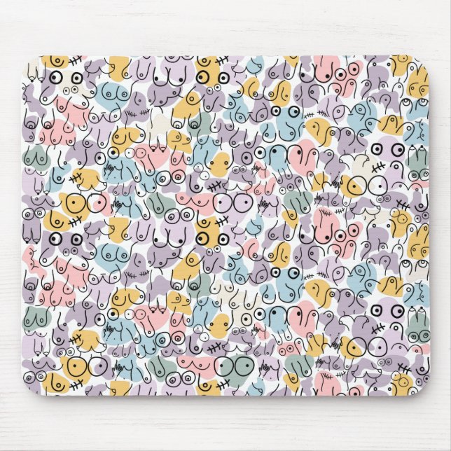 fun woman gift mouse pad (Front)