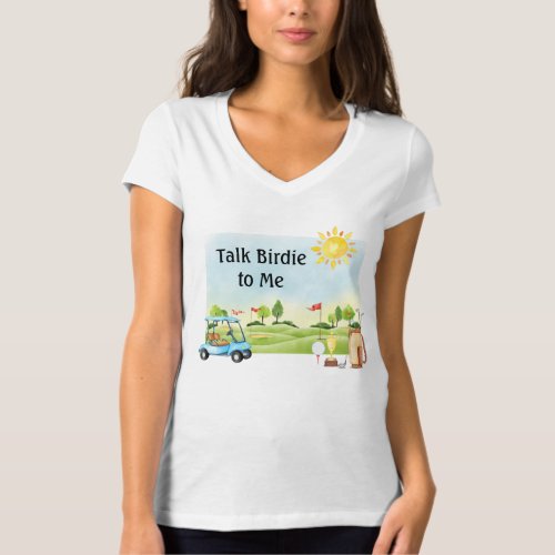 Fun Womans Golf T_Shirt