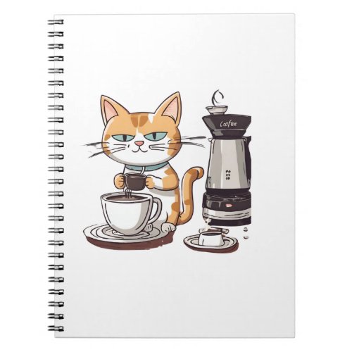 Fun writing cat notebook notebook