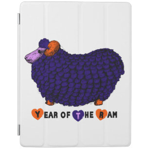 Fun Year of the Ram or Sheep 5- Chinese Astrology iPad Smart Cover