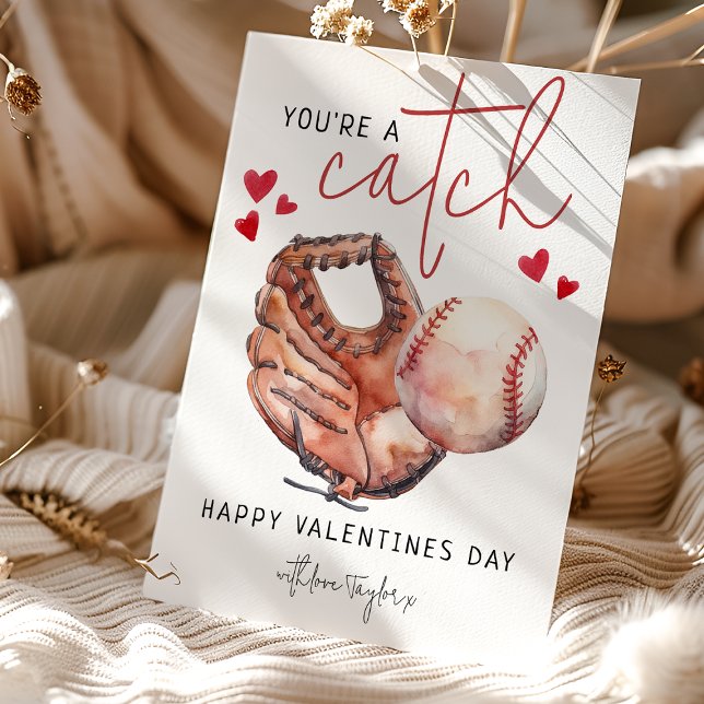 Fun You're A Catch | Valentines Day Holiday Card (Creator Uploaded)