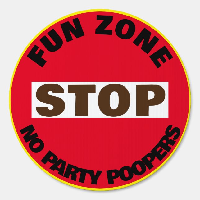 FUN ZONE SIGN (Front)