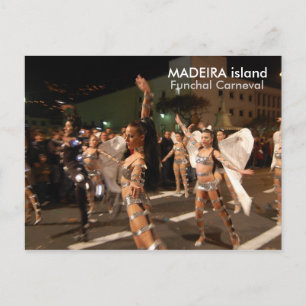 Funchal Carneval Postcard