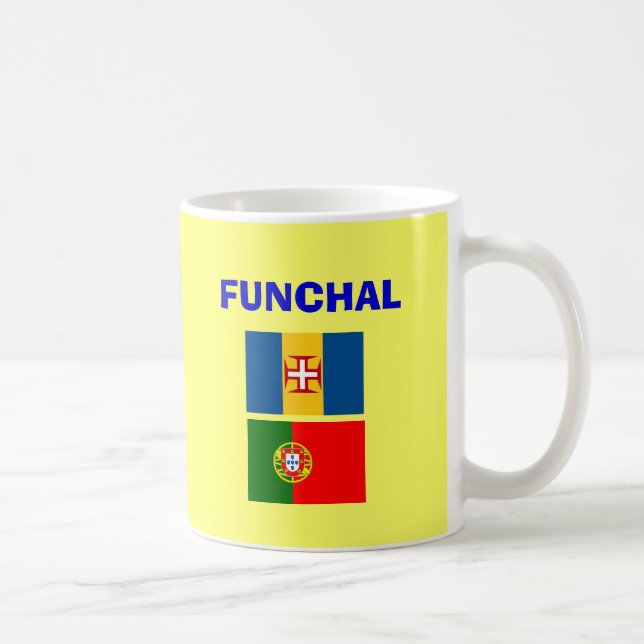 Funchal Madeira Airport Mug (Right)