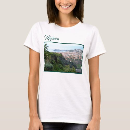 Funchal Madeira Island Landscape Photograph T_Shirt