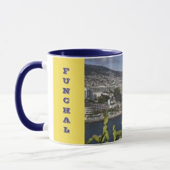Funchal Madeira Panoramic Cup by Azorean at Zazzle