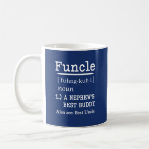 Funcle definition nephew's best buddy funny mug