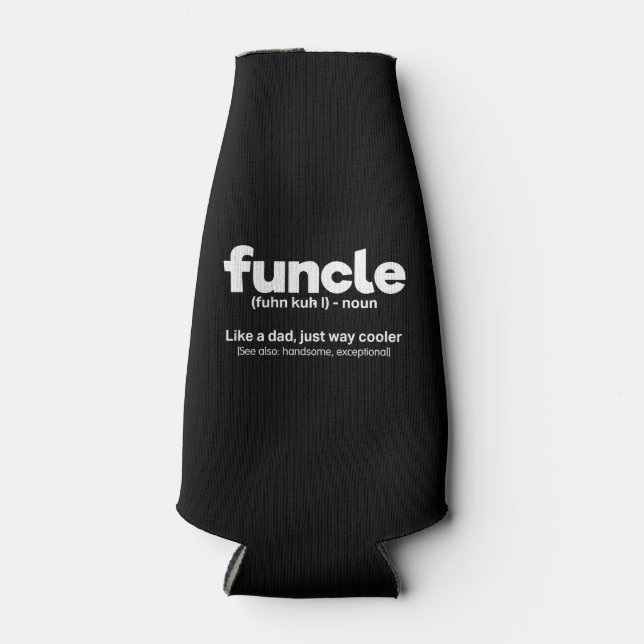 Funcle Definition Uncle Like A Dad But Way Cooler (Front)