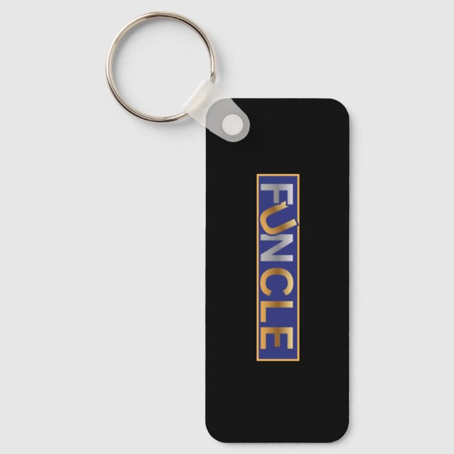 Funcle  keychain (Front)
