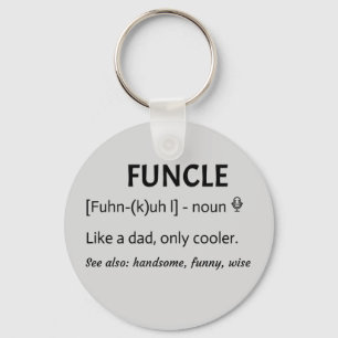 FUNCLE Uncle Gift Keychain